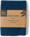 | Organic Cotton Dish Cloth | Eco-Friendly Kitchen Cloth | Biodegradable & Compostable Cleaning Cloth | Ocean