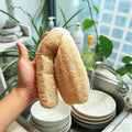 Whole Natural and Eco-Friendly Cleaning Loofah Sponge Scrubber for Kitchen Bathroom Bath Shower Pot Bowl Sponge Scrubber Spa