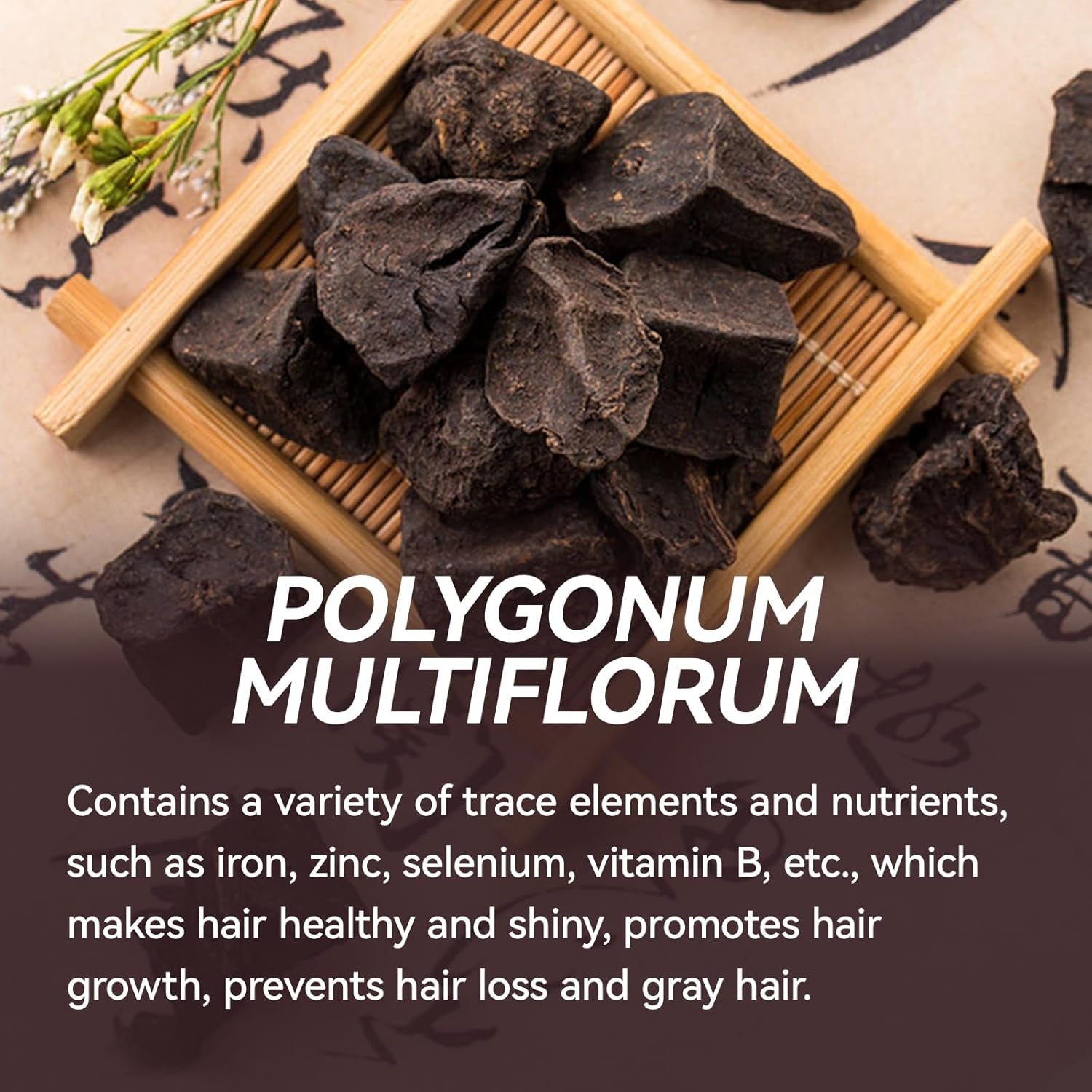 Hair Darkening Shampoo Bar, Shouwu Blackening Shampoo Soap for Gray Hair, All Nature Organic (2 Pack Polygonum Multiflorum for Grey Hair)