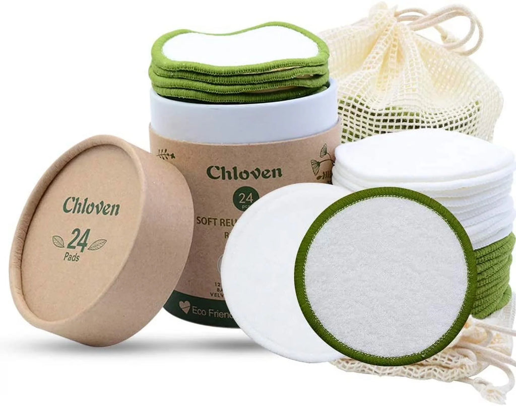 Reusable Makeup Remover Pads (24 Pack)
